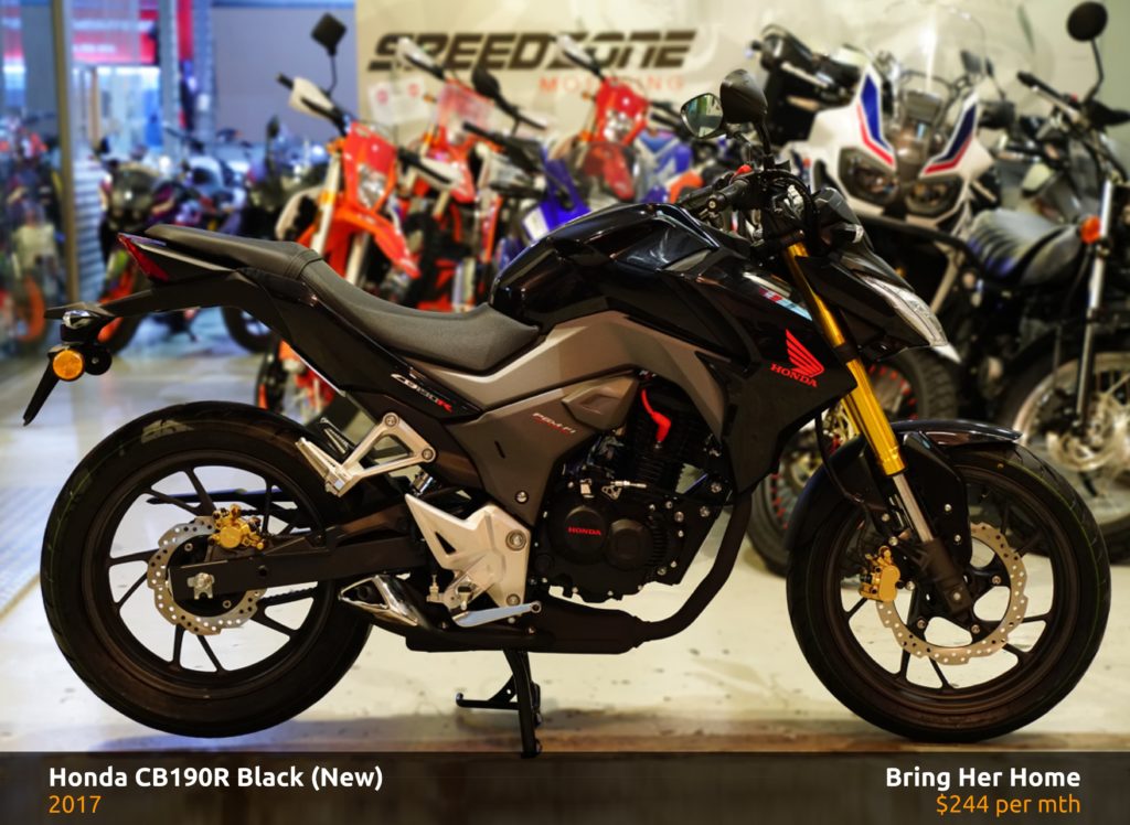 Honda CB190R Non ABS 2017 (New) SG Bikemart Singapore