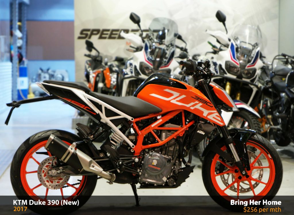 Buy KTM Duke 390 ABS 2017 New High-Performance Motorbike