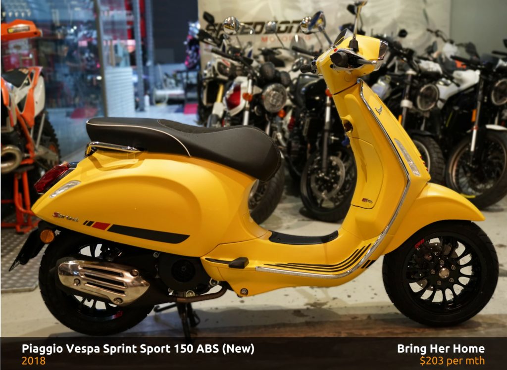 Motor Vespa Vespa Sprint S 2018 Vespa Primavera 50: Price - Main Image