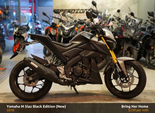 Yamaha M Slaz Black Edition ABS 2018 (New)