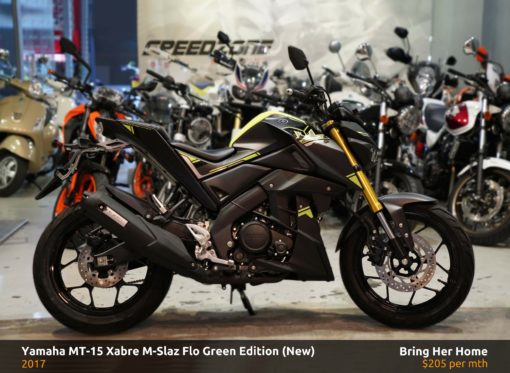 Yamaha MT-15 Xabre M-Slaz Flo Green Edition ABS 2017 (New)
