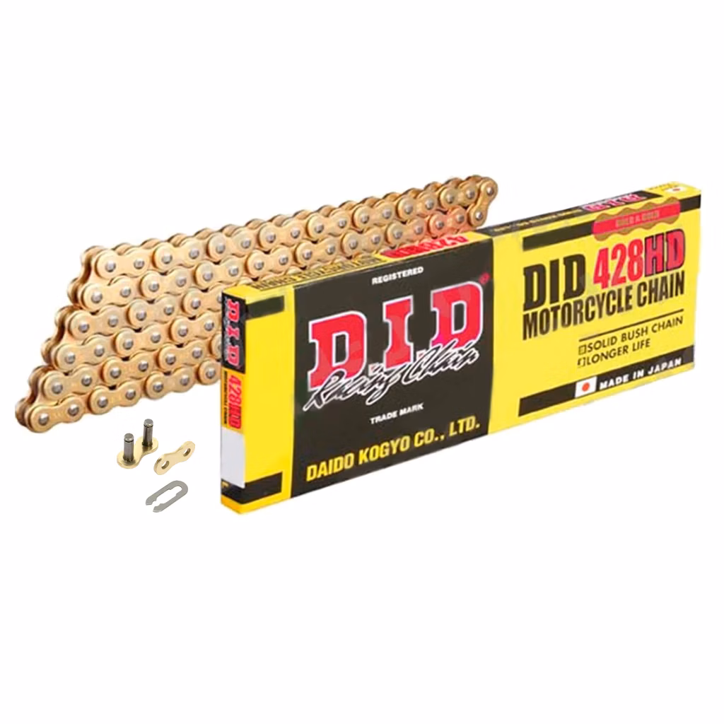 D.I.D Gold Motorcycle Chain 428 HD