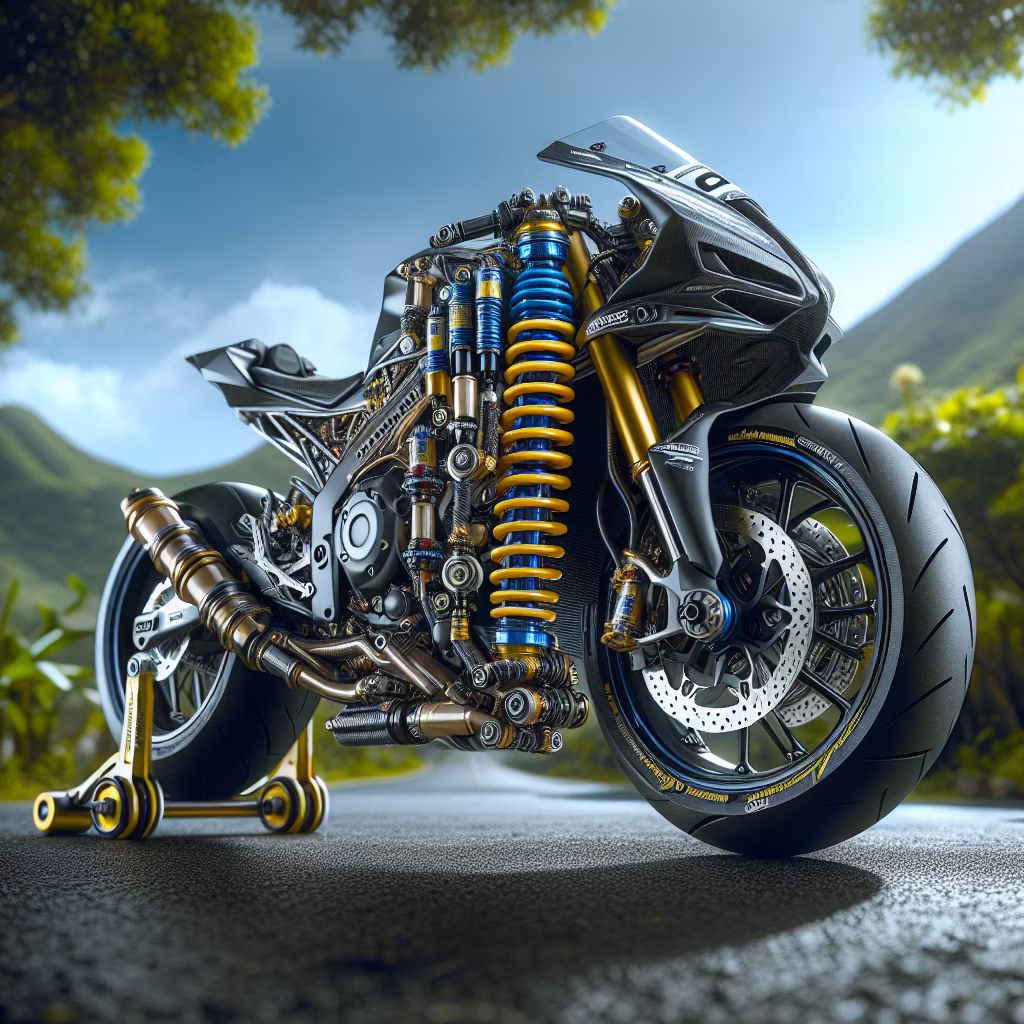 Motorcycle Öhlins Suspension