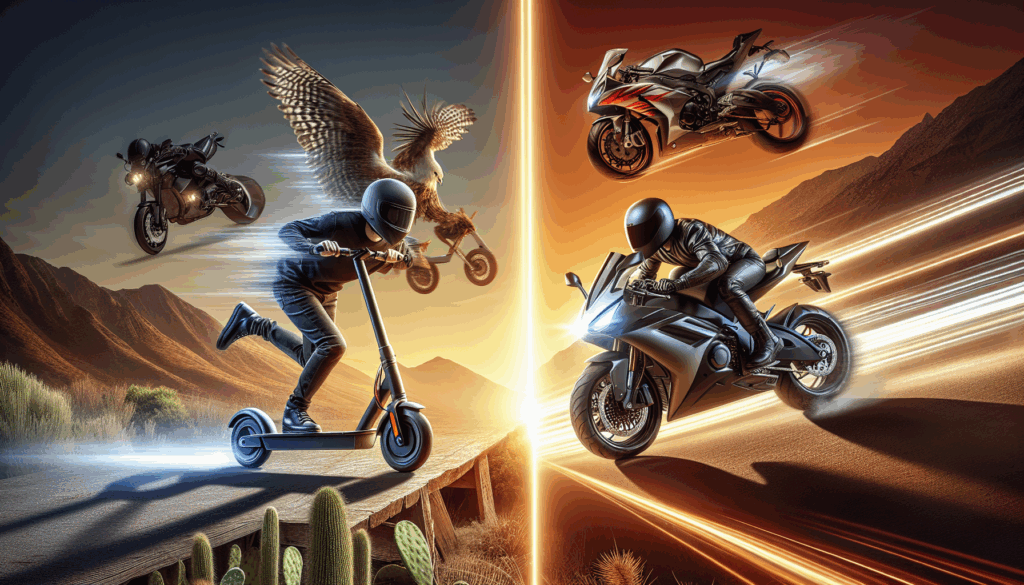 Speed, Safety & Style: E-Scooters vs Motorcycles