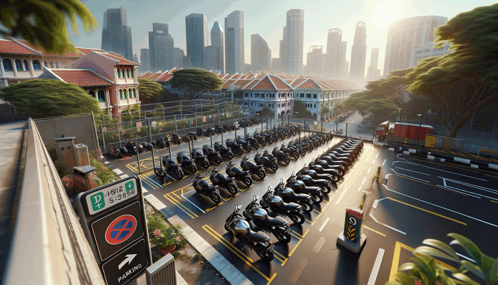 Navigating Motorbike Parking in Singapore: Free Spots and Fines to Avoid