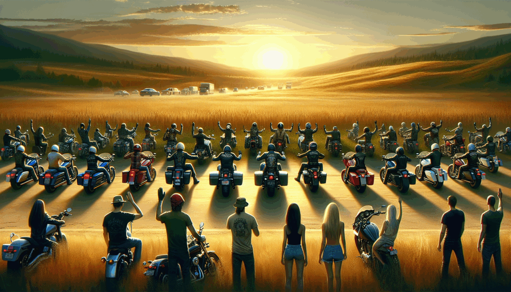 The Powerful Meaning Behind the Motorcycle Wave: Understanding Rider Etiquette