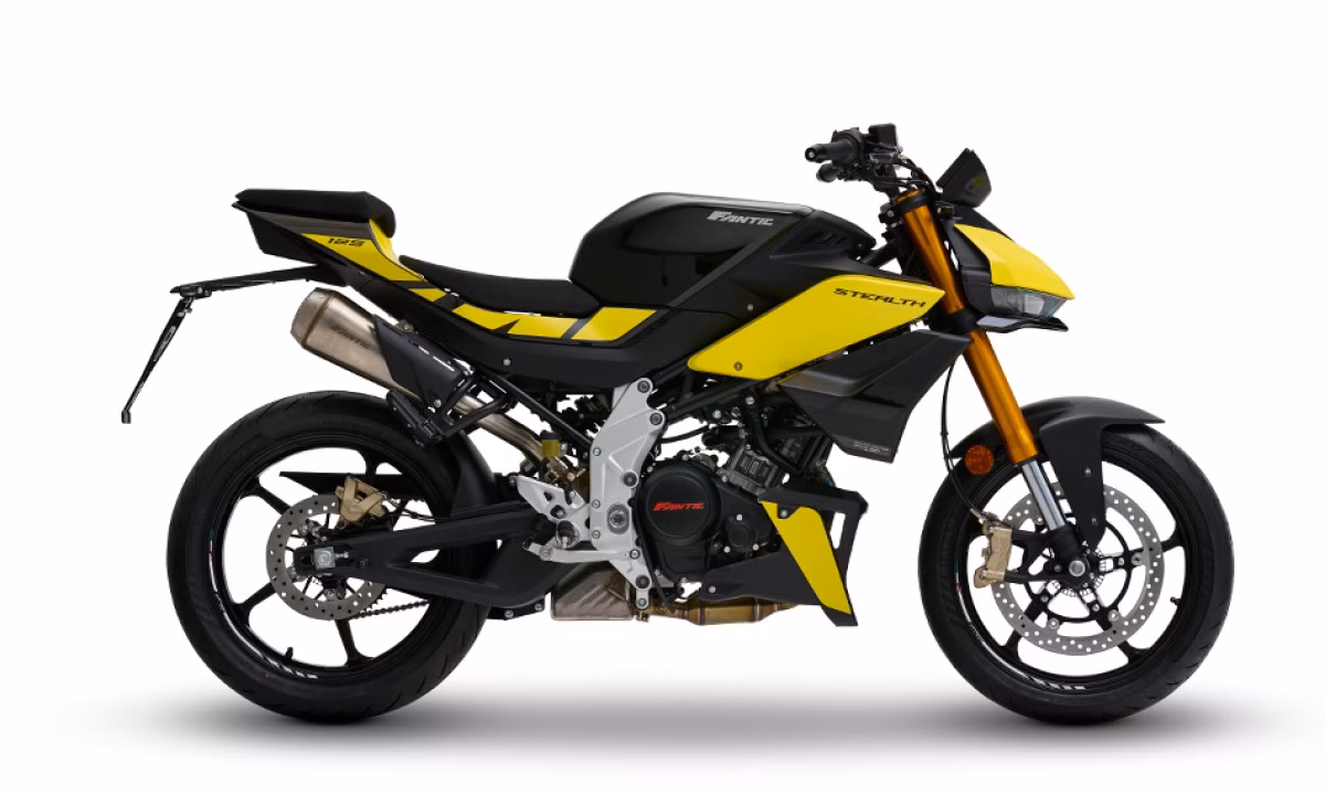 2025 Fantic Stealth 125 ABS - Yellow