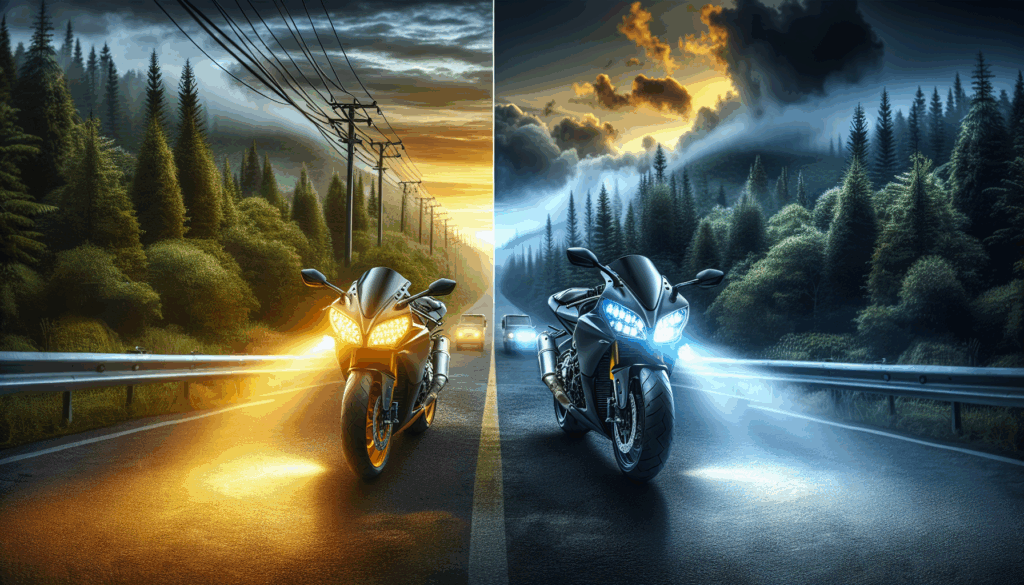 Illuminating the Road: A Deep Dive into LED vs. Halogen Motorcycle Lighting