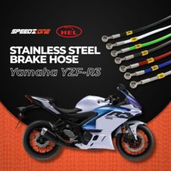Hel Stainless Steel Braided Brake Lines- Yamaha YZF-R3