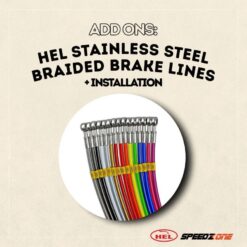 Hel Stainless Steel Braided Brake Lines