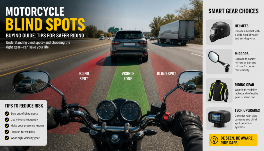Motorcycle Blind Spots Buying Guide: Tips for Safer Riding