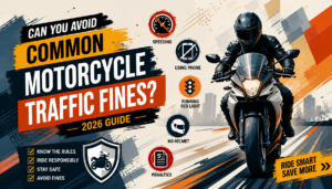 Can You Avoid Common Motorcycle Traffic Fines? 2026 Guide